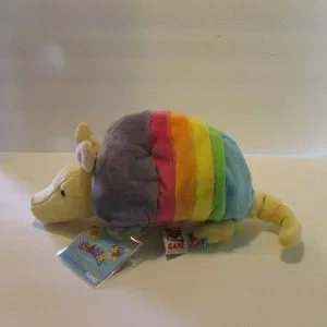 GANZ Toys Ganz Rainbow Armadillo Plush With Code Tag Stuffed